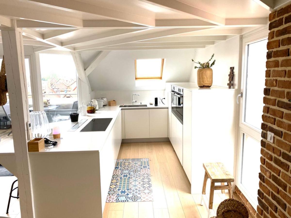 Appartement La Cle Des Toits à Colmar Extérieur photo